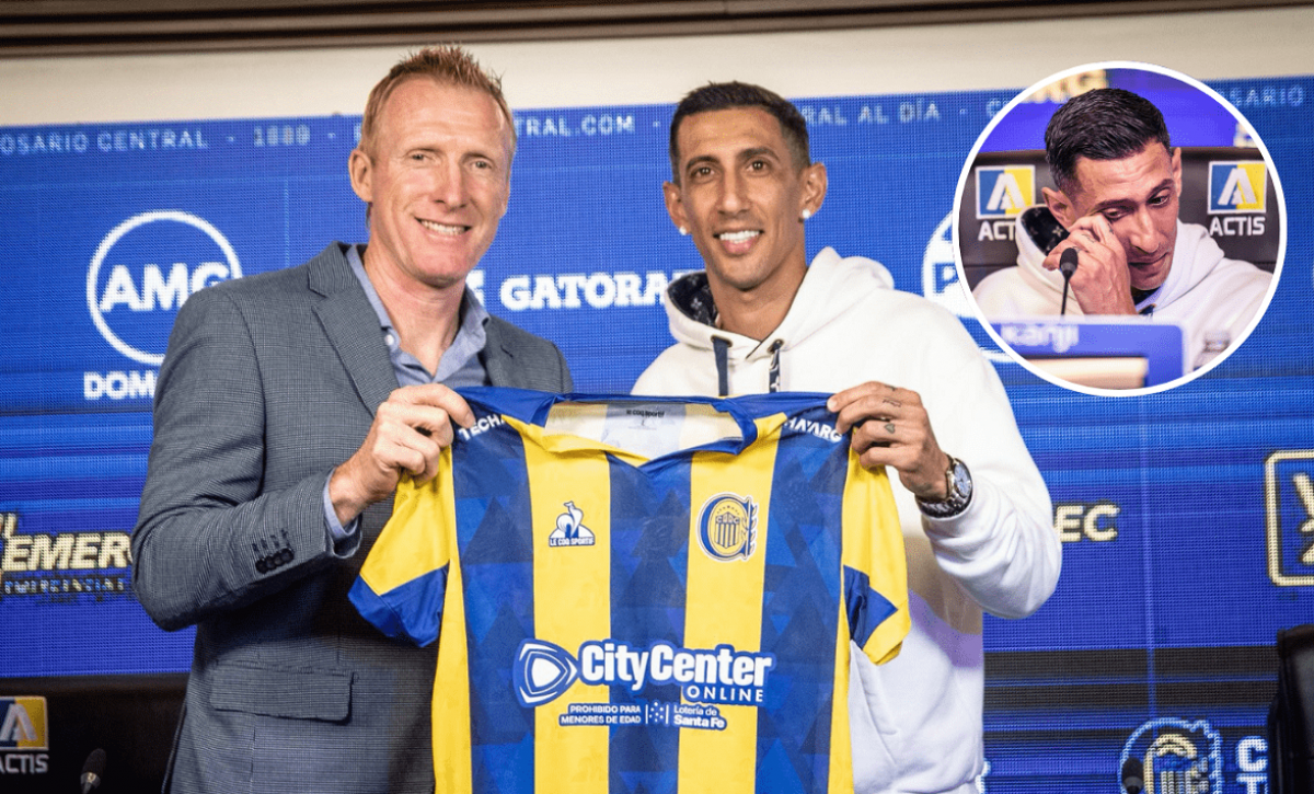 Ángel Di María regresa a Rosario Central tras 18 años y sueña con el campeonato