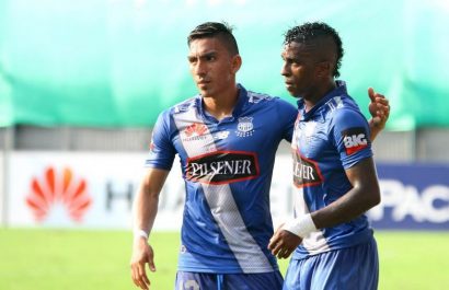 Ángel Mena y Miller Bolaños fueron jugadores importantes en Emelec.