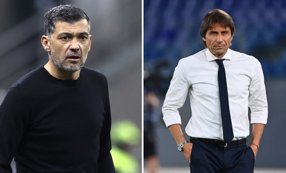 Antonio Conte continúa en Napoli, y Milan despide a Sérgio Conceição