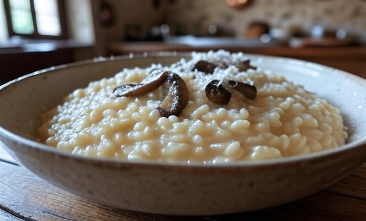 Aprende a preparar un risotto clásico en sencillos pasos