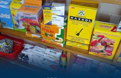 Arcsa decomisa más de 4.400 productos sin registro sanitario en centro naturista de Yantzaza