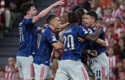 Arsenal superó al Athlletic en la Champions League.