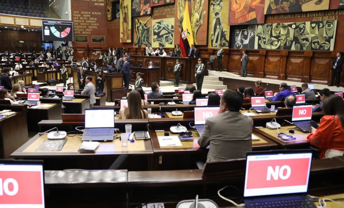 Asamblea Nacional: Ausencia de asambleístas de RC impiden que Sergio Peña sea designado como segundo vocal del CAL. (Asamblea Nacional).