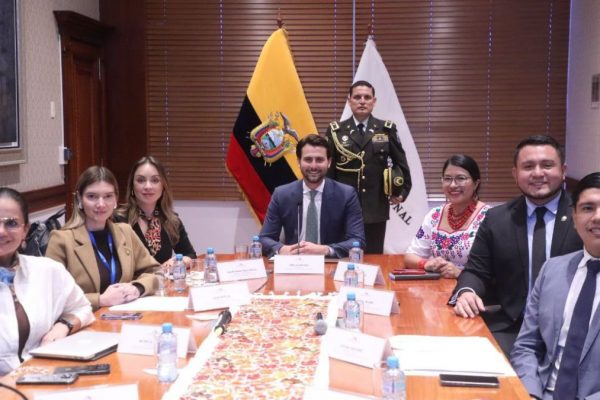 Asamblea Nacional El CAL calificó a trámite proyecto urgente para desarticular la economía criminal en Ecuador. (Asamblea Nacional).