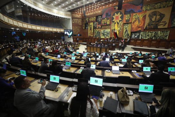 Asamblea Nacional aprueba la Ley Orgánica de Solidaridad Nacional para combatir el crimen organizado en Ecuador