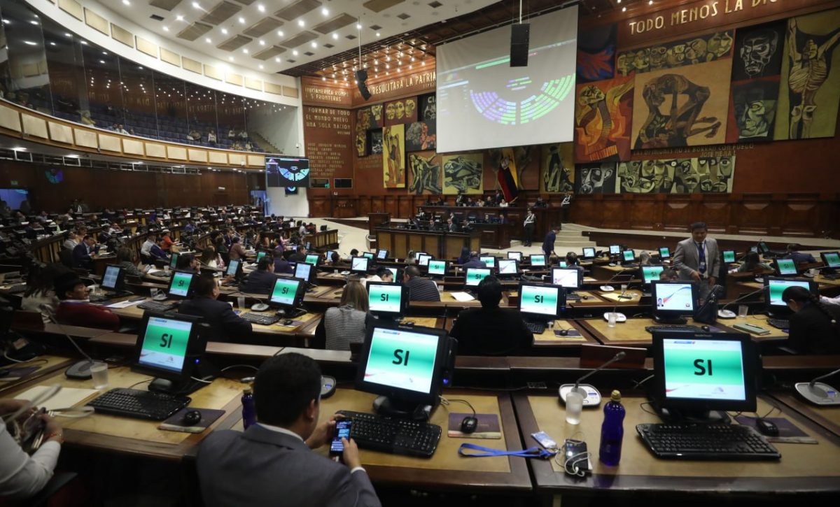 Asamblea Nacional conocerá informe sobre la reforma constitucional para eliminar financiamiento a partidos políticos