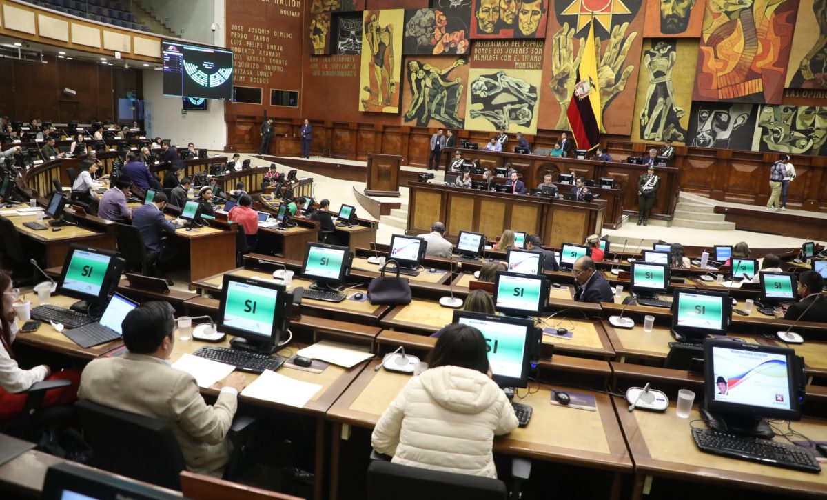 Asamblea Nacional de Ecuador rechaza estado de excepción: Teme por la democracia en las elecciones presidenciales