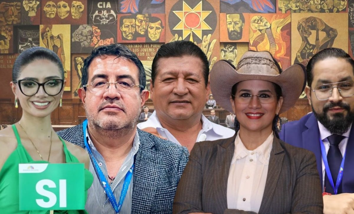 Asamblea Nacional ¿Quiénes son los cinco asambleístas que han salido de la bancada de Revolución Ciudadana.