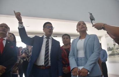 Asambleísta inspecciona el Complejo Judicial de Santo Domingo ante déficit de jueces y problemas estructurales