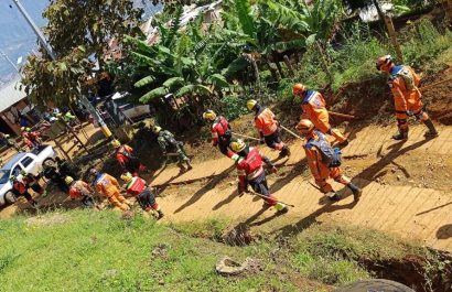 Ascienden a 22 los fallecidos por los deslizamientos de tierra del martes en Colombia