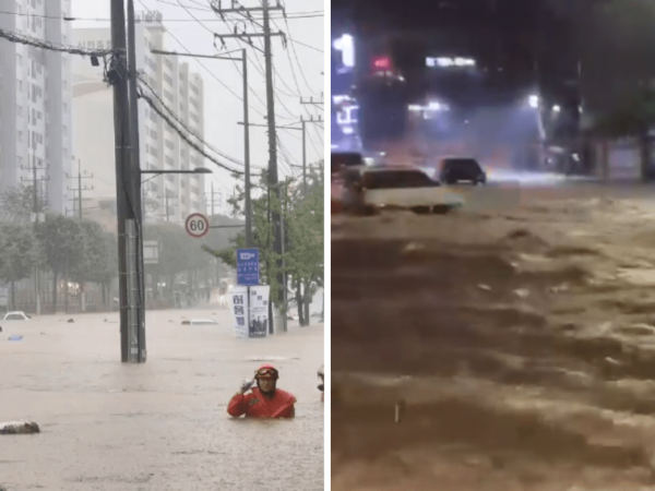 Ascienden a cuatro los muertos y a más de 5.000 los evacuados por las lluvias en Corea del Sur