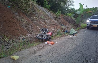 Asesinan a hombre en vía rural de El Carmen; una mujer resultó herida