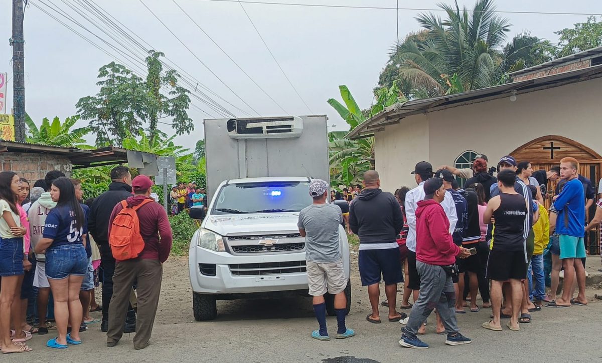 Asesinato en vía Portoviejo-Pachinche