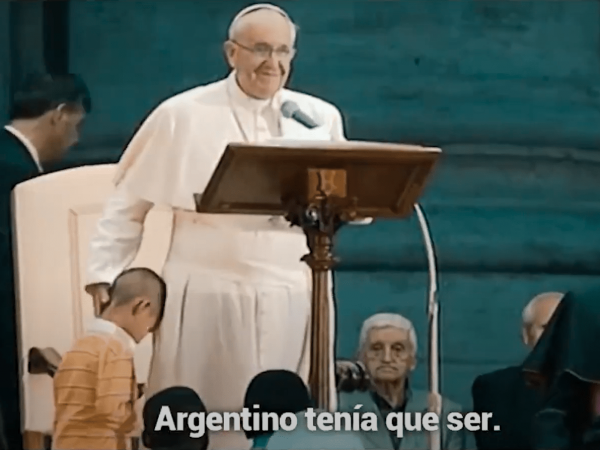 Así despidió la AFA al Papa Francisco un homenaje que recorre el mundo