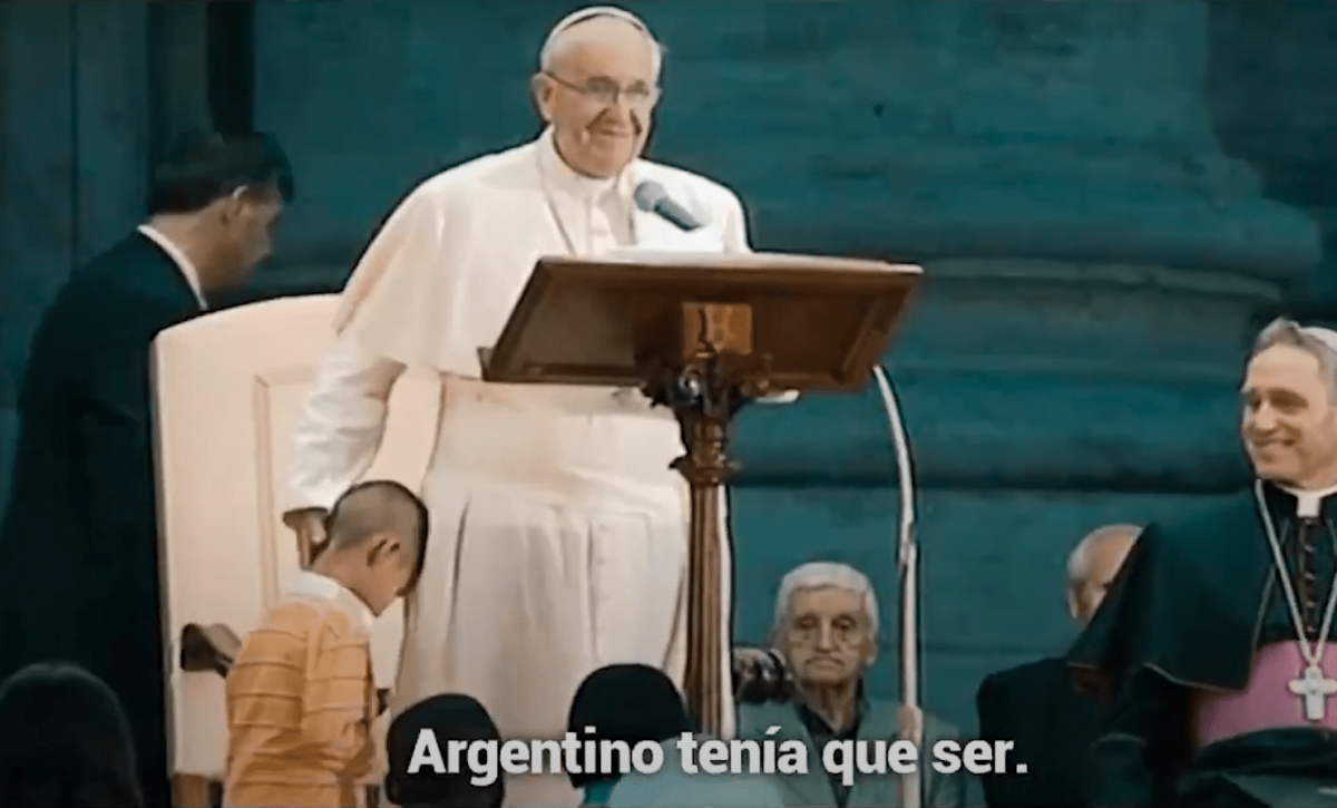 Así despidió la AFA al Papa Francisco un homenaje que recorre el mundo