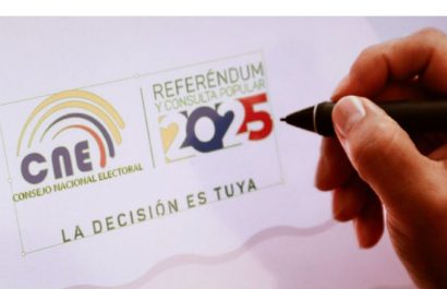 Así es la papeleta del referéndum y consulta popular 2025.