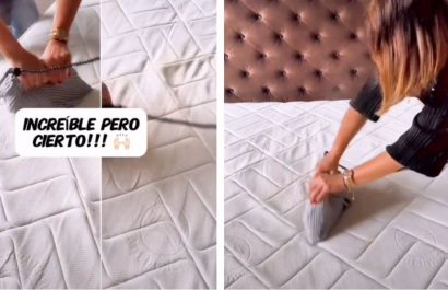 El secreto de los hoteles para quitar las manchas amarillas del colchón y dejarlo como nuevo