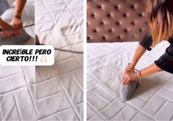 El secreto de los hoteles para quitar las manchas amarillas del colchón y dejarlo como nuevo