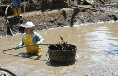 Así se recuperaron 15 000 barriles de crudo en la Amazonía ecuatoriana
