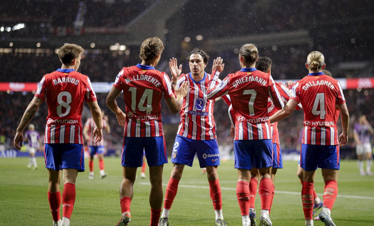Atlético de Madrid vence 4-2 al Real Valladolid por LaLiga en un partido con tres penales