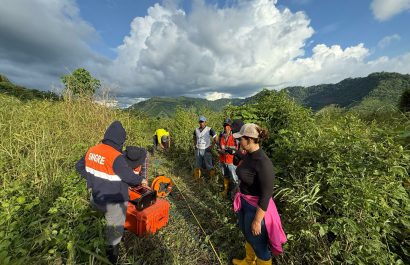Aumentan a 50 las familias en riesgo por deslaves en la comunidad Las Guaijas