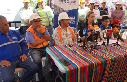 Autoridades anunciaron que los trabajos de estabilización en el km 83 requieren el cierre de la vía Alóag-Santo Domingo durante una semana, por seguridad de los conductores.