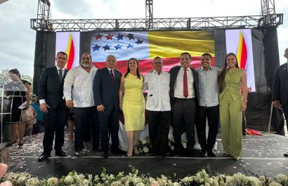 Autoridades de Chone anuncian inversiones y creación de la parroquia 5 de Mayo en su aniversario de fundación