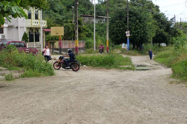 Avenida de El Café en Jipijapa Moradores esperan inicio de obras prometidas