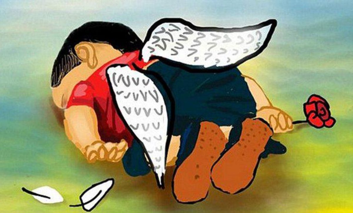 Cientos de fotos y dibujos han rendido tributo a Aylan Kurdi, quien se convirtió en el mayor símbolo de la tragedia migratoria que ocurre a las puertas de Europa.