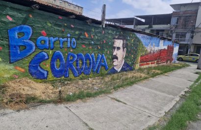 El municipio de Manta pintó un mural en homenaje a Manuel de Cordova en una pared del barrio que lleva su nombre.