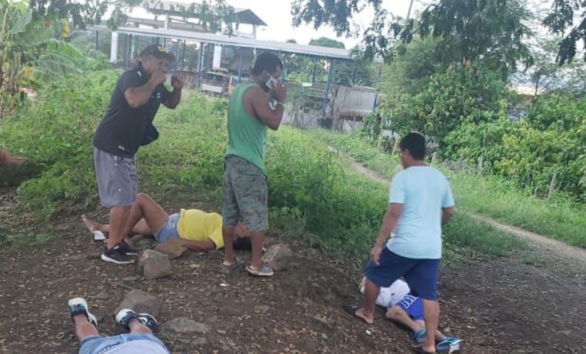 Sicarios matan a tres personas en Tosagua