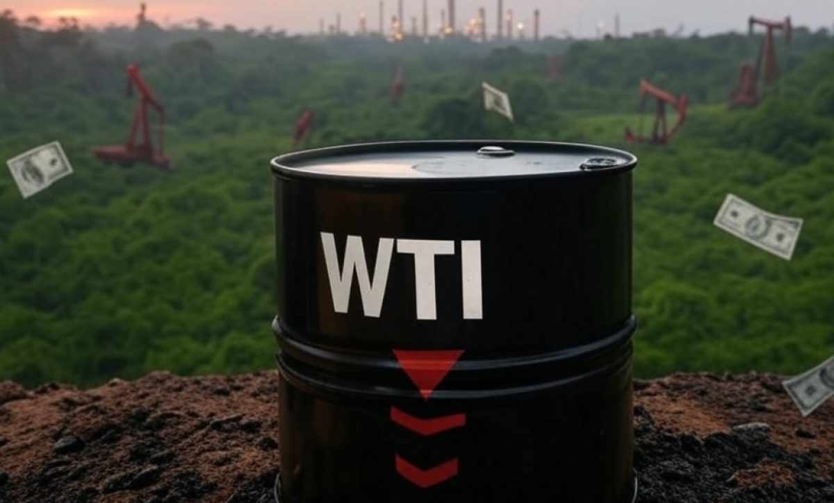 Baja el precio del crudo WTI