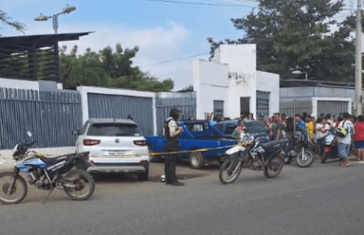 Balacera contra vehículo de docente en Unidad Educativa Picoazá genera alarma en Portoviejo