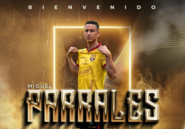 Barcelona SC anuncia el fichaje del manabita Miguel Parrales El nuevo artillero amarillo