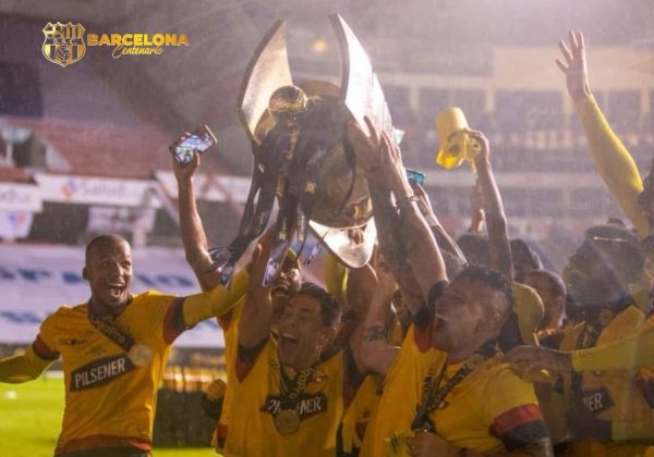 Barcelona SC conquista el título 2020 en el Rodrigo Paz Delgado tras 23 años sin victorias
