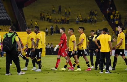Barcelona SC perdió 0-2 ante Macará en la jornada anterior, que se jugó en el estadio Monumental. FOTO: API.