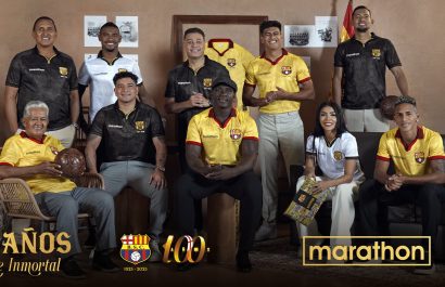 Barcelona SC presenta las camisetas de su Centenario Una pieza de arte