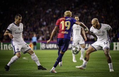Barcelona e Inter empatan 3-3 en vibrante semifinal de ida de la Champions League.