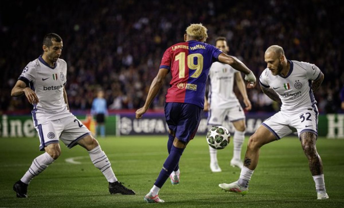 Barcelona e Inter empatan 3-3 en vibrante semifinal de ida de la Champions League.