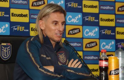 Sebastián Beccacece seleccionador de Ecuador.