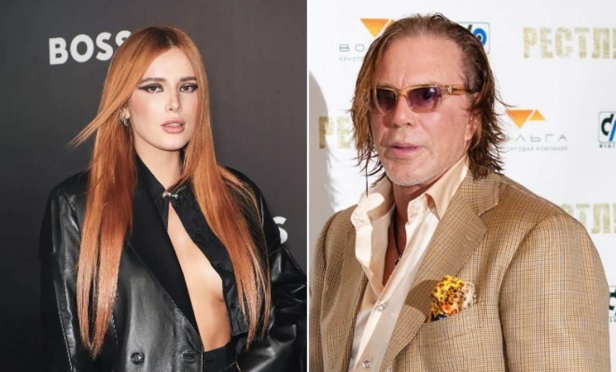 Bella Thorne acusa a Mickey Rourke de agresión durante el rodaje de la cinta “Girl”.