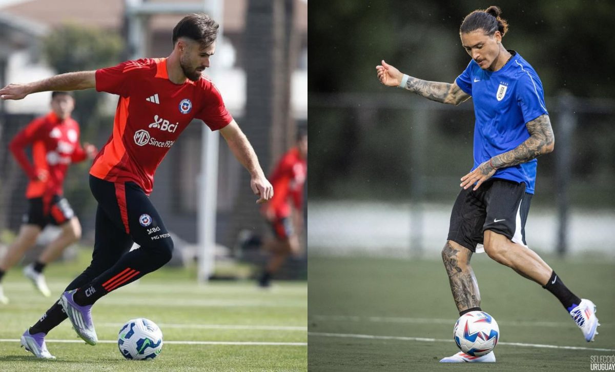 Ben Brereton en Chile y Darwin Núñez en Uruguay comandarán el ataque de sus selecciones.