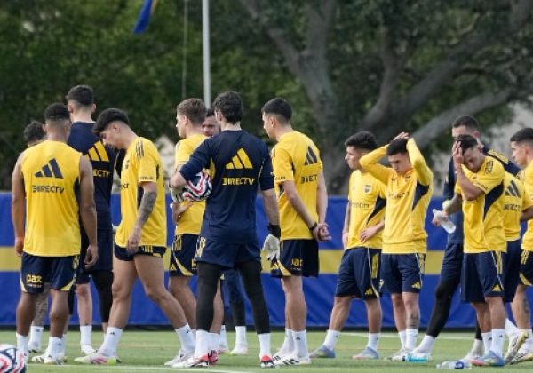 Boca Juniors entrenado en Miami Estados Unidos