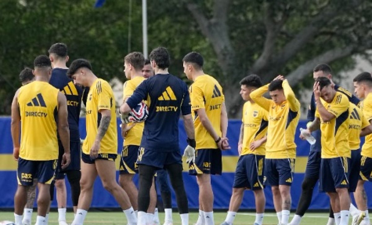 Boca Juniors entrenado en Miami Estados Unidos