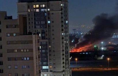 Bombardeo israelí en Teherán. Foto: Europa Press