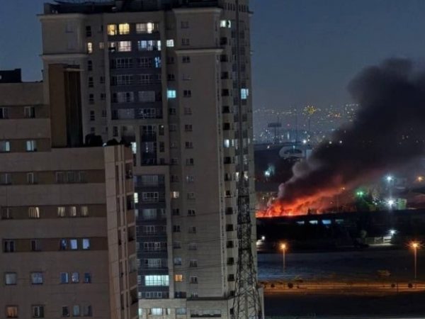 Bombardeo israelí en Teherán. Foto: Europa Press