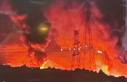 Bombardeo estadounidense a Irán realizado el sábado 21 de junio