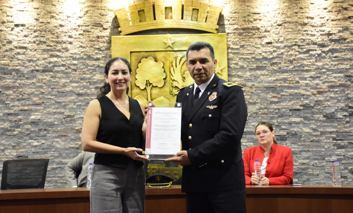 Bomberos de Portoviejo, terceros en Ecuador con estándar ISO 9001:2015