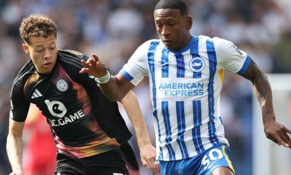 Brighton con el ecuatoriano Pervis Estupiñán de titular igualó con Leicester City en la jornada 32 de la Premier League