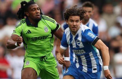 Brighton sin Sarmiento empata 1-1 con Fulham en el arranque de la Premier League